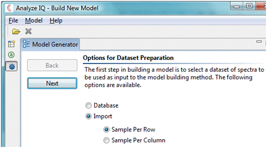 Importing a data file created with SPC2CSV Analyze IQ Lab: importing a data file created with SPC2CSV